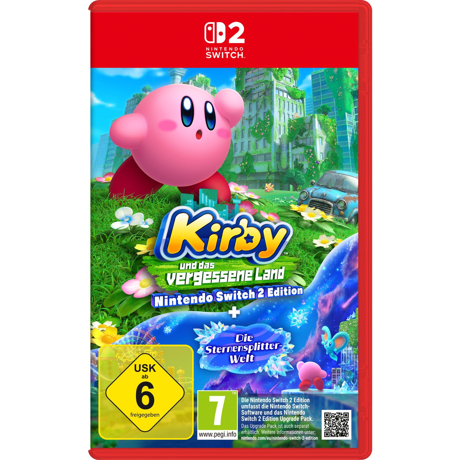 Nintendo Kirby y das vergessene Land + Die Sternensplitter-Welt-Spiel