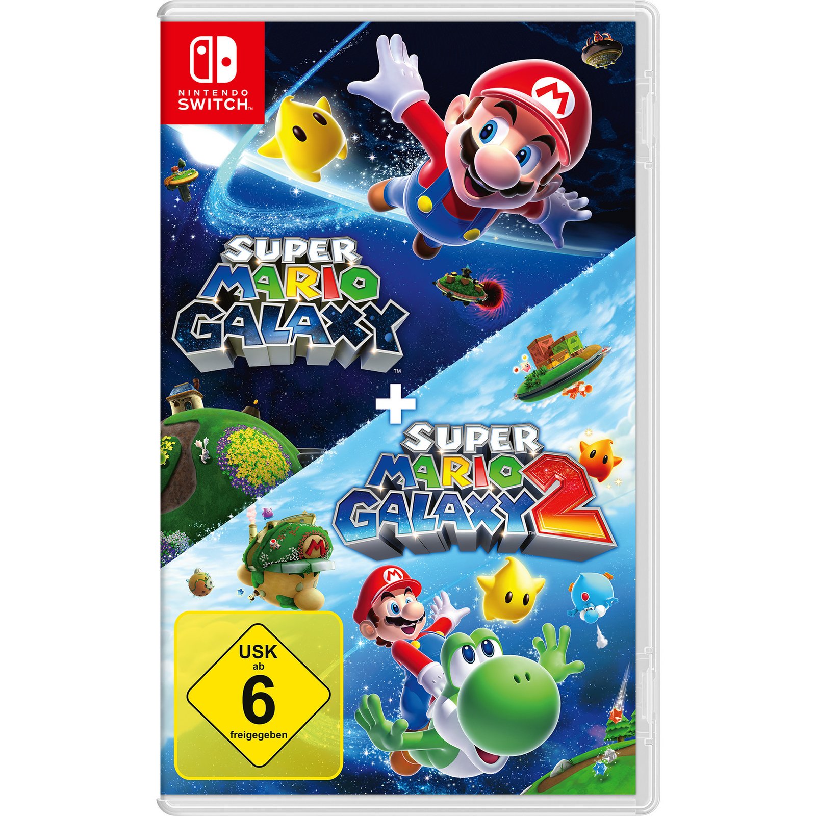 Nintendo Super Mario Galaxy + Super Mario Galaxy 2-Spiel