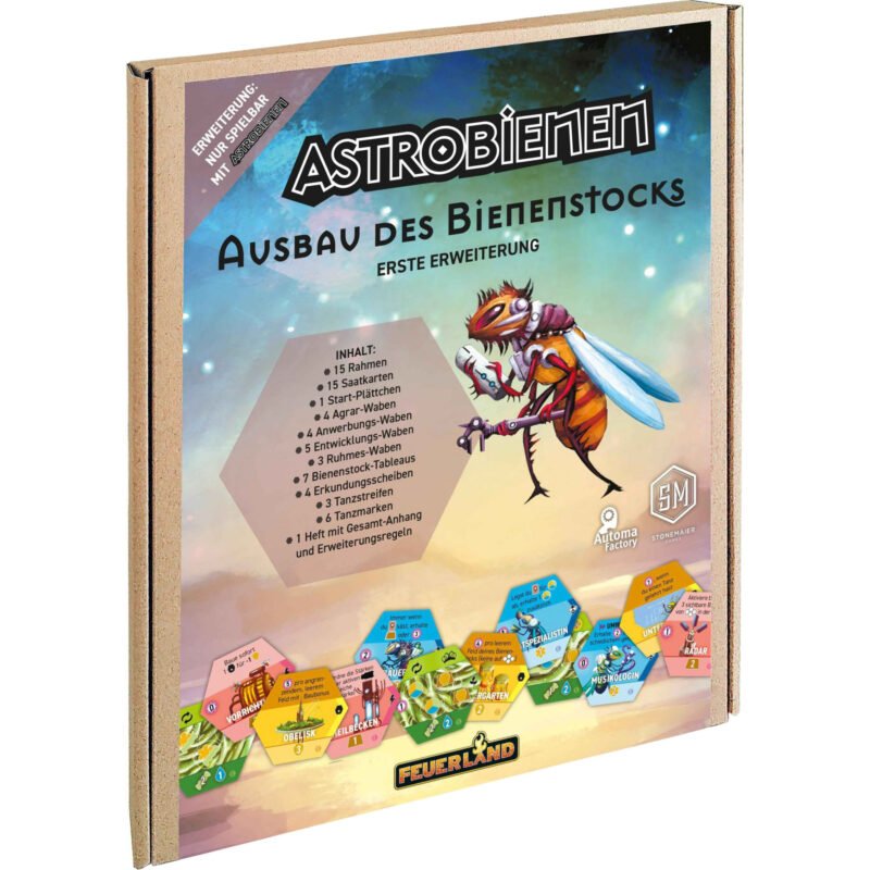 Pegasus Astrobienen: Ausbau des Bienenstocks