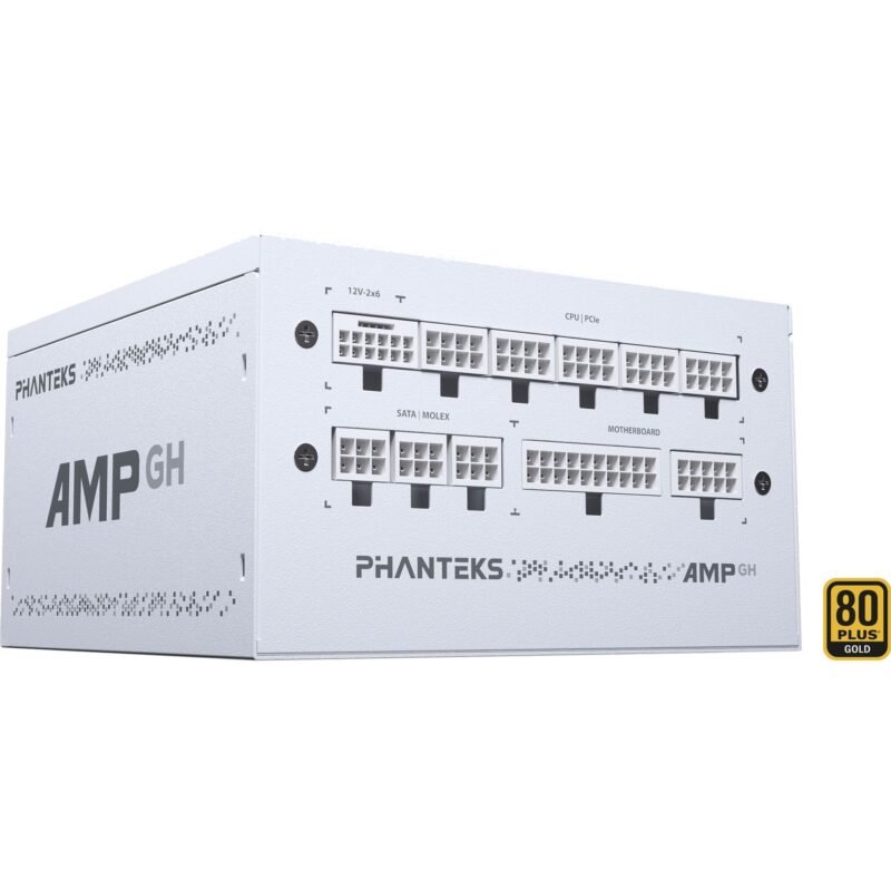 Phanteks AMP GH 850W ATX3.1 White Blanco