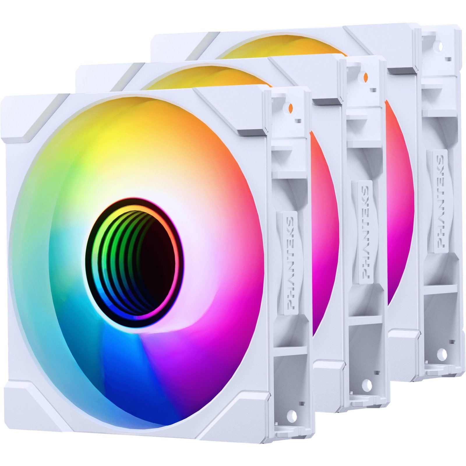 Phanteks M25G2-120 D-RGB Reverse Triple Pack Blanco
