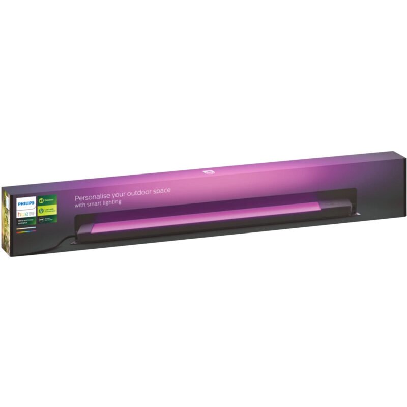 Philips Hue White & Color Ambiance Amarant lineare Außenleuchte Negro