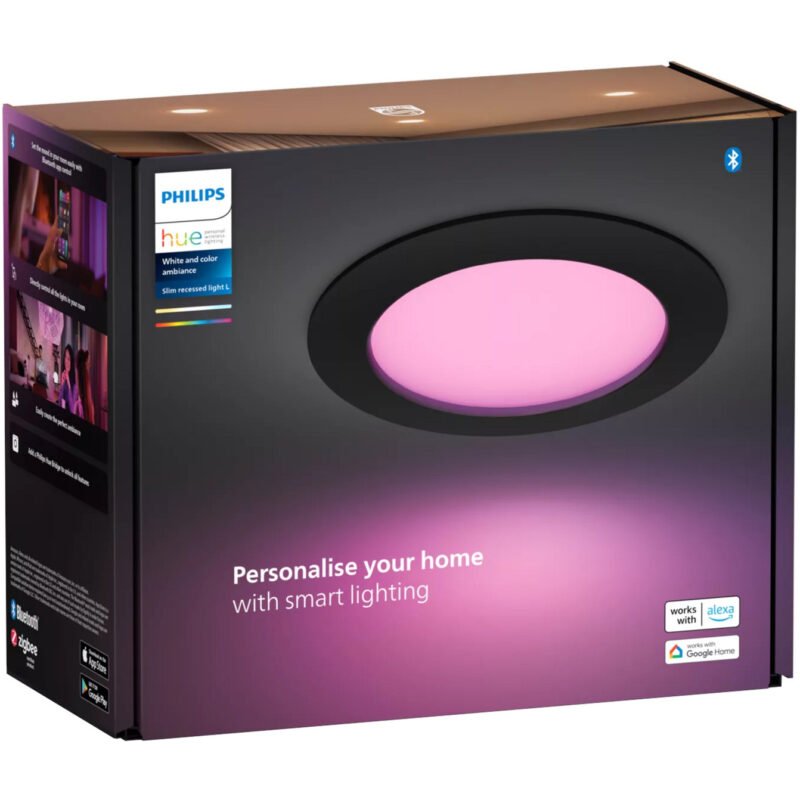 Philips Hue White & Color Ambiance Slim Einbauleuchte 170 mm