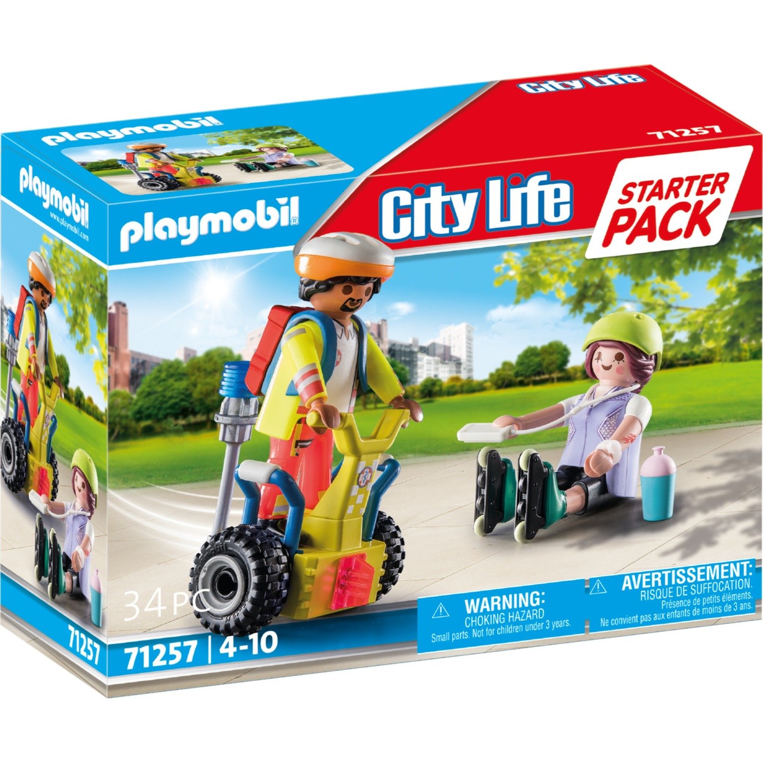 PLAYMOBIL 71257 City Life Starter Pack Rettung con Balance-Racer