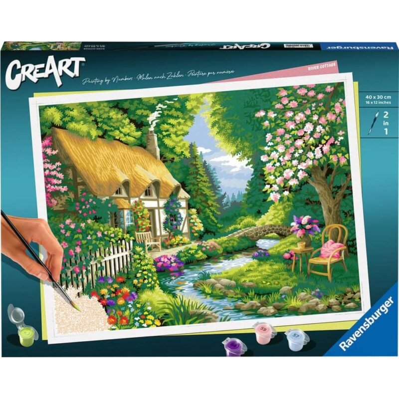 Ravensburger CreArt - Landhaus am Fluss