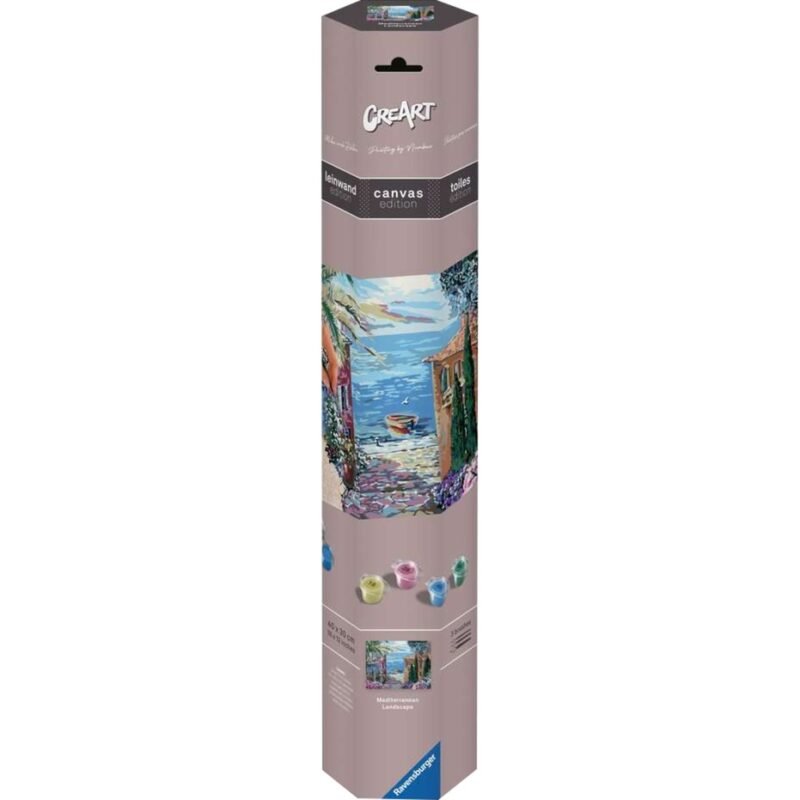 Ravensburger CreArt Leinwand Edition - Mediterranean Landscape