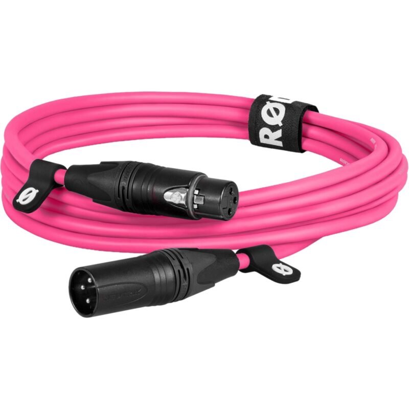 Rode Microphones Premium XLR-Kabel XLR3M-P pink Rosa