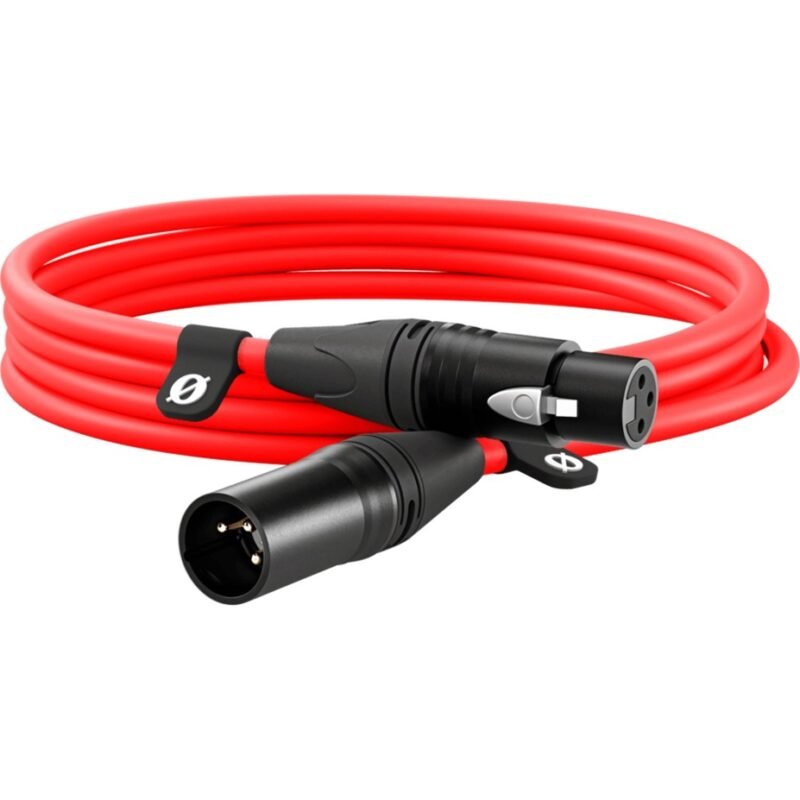Rode Microphones Premium XLR-Kabel XLR3M-R red Rojo
