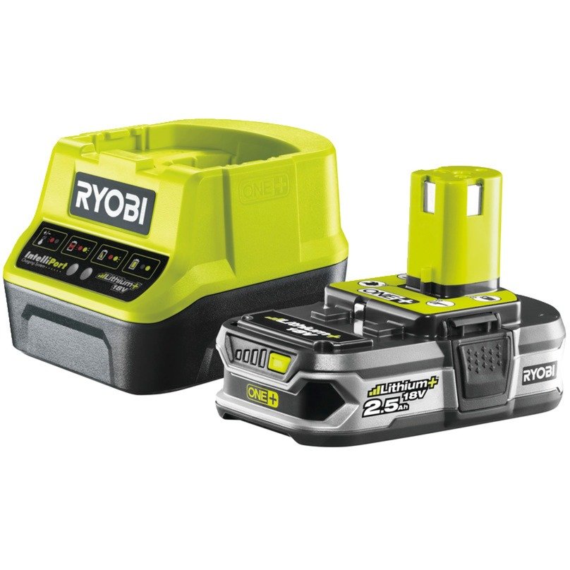 Ryobi 18 V ONE+ Akku-Starterset RC18120-125 Verde