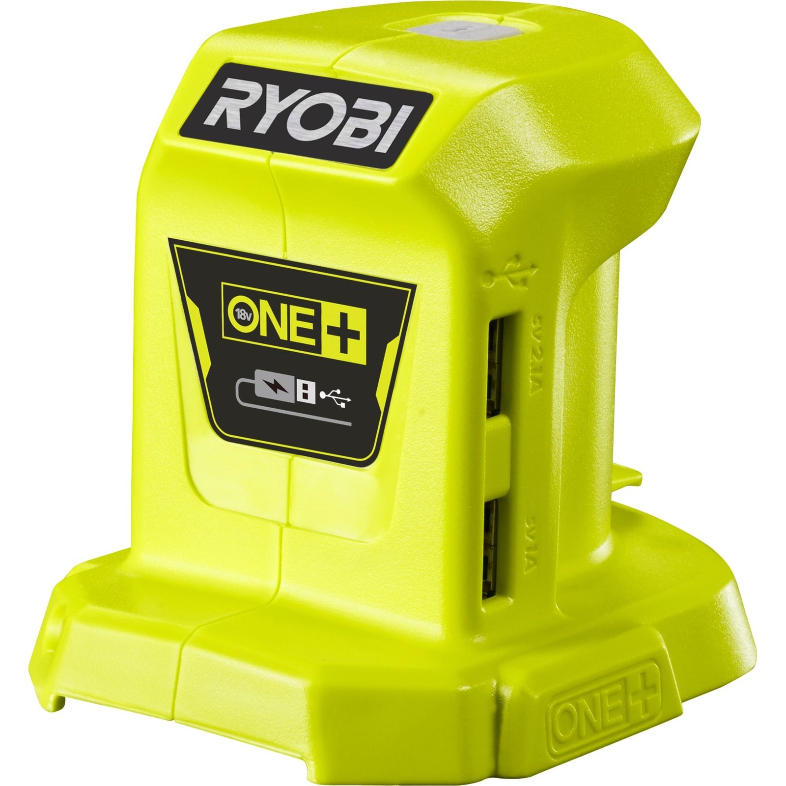 Ryobi Akku-USB Adapter R18USB-0 Verde