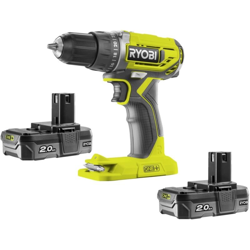 Ryobi ONE+ Akku-Bohrschrauber R18DD2-220S Verde