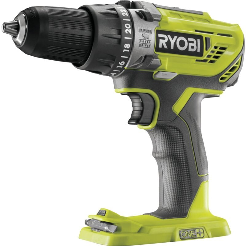 Ryobi ONE+ Akku-Schlagbohrschrauber R18PD3-0 Verde