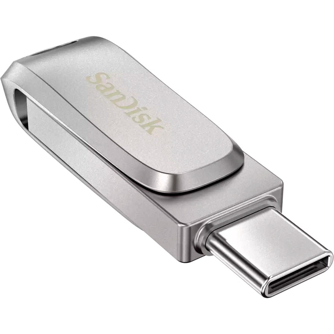SanDisk Ultra Dual Drive Luxe Plata