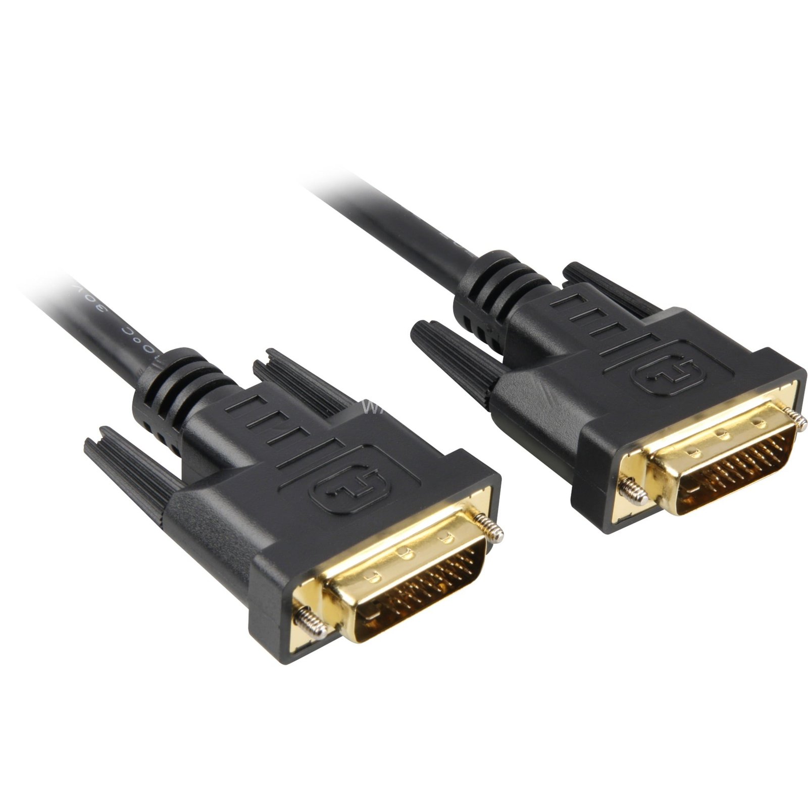 Sharkoon Kabel DVI-D > DVI-D Negro