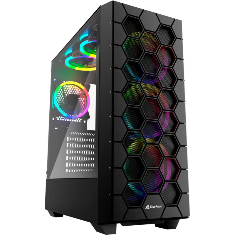 Sharkoon RGB HEX Generalüberholt Negro