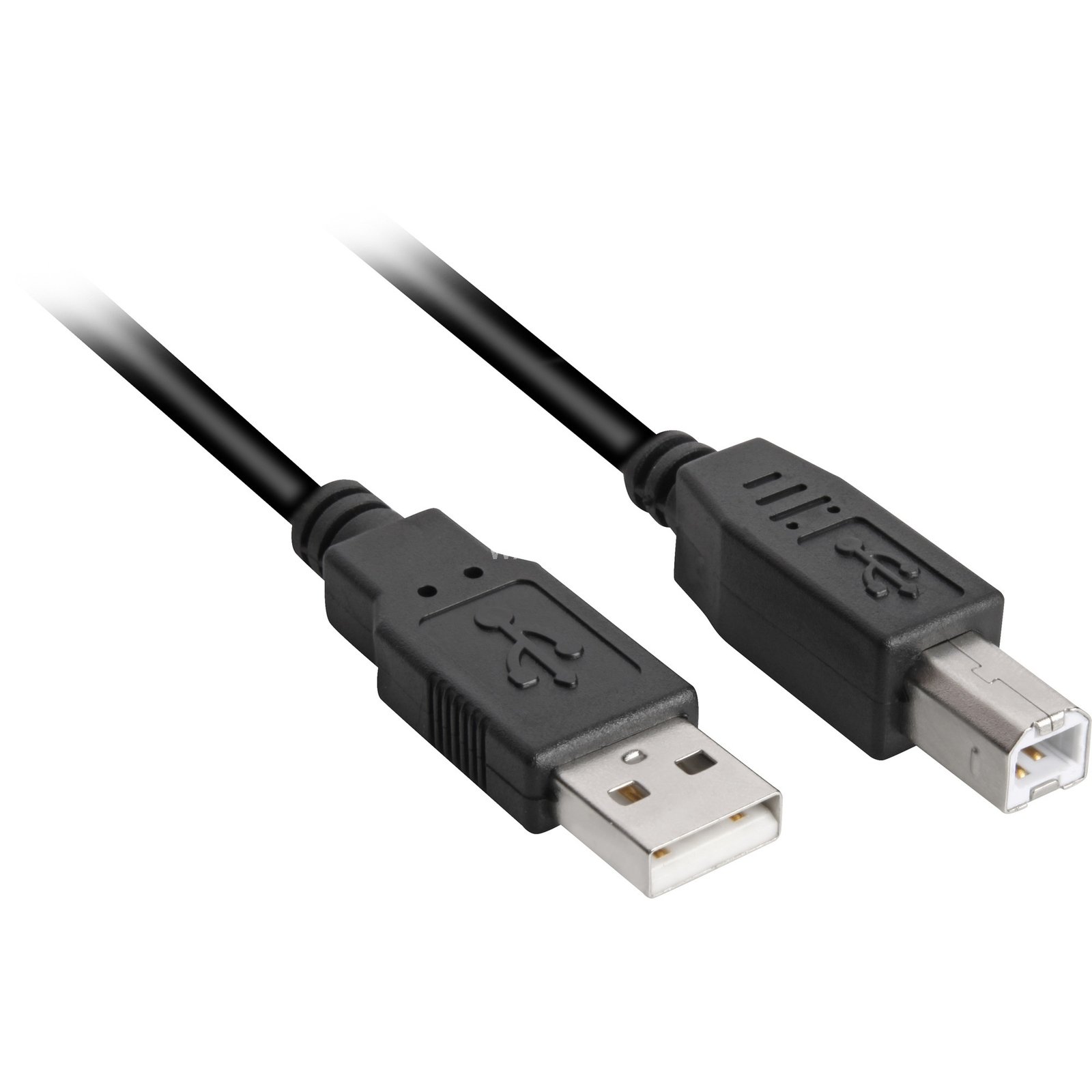 Sharkoon USB 2.0 Kabel Negro
