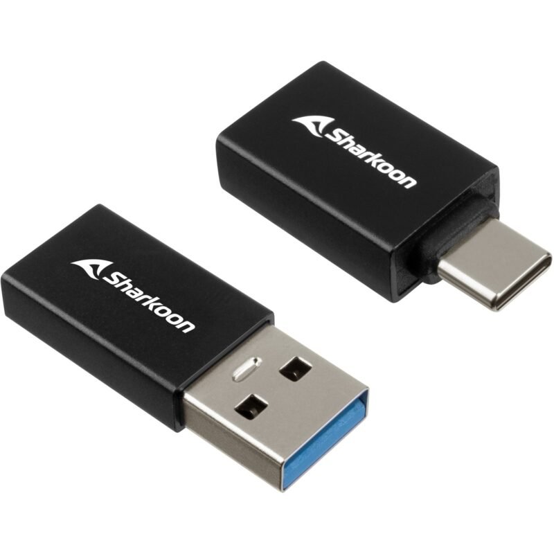 Sharkoon USB 3.2 Gen 1 Adapter OfficePal Negro