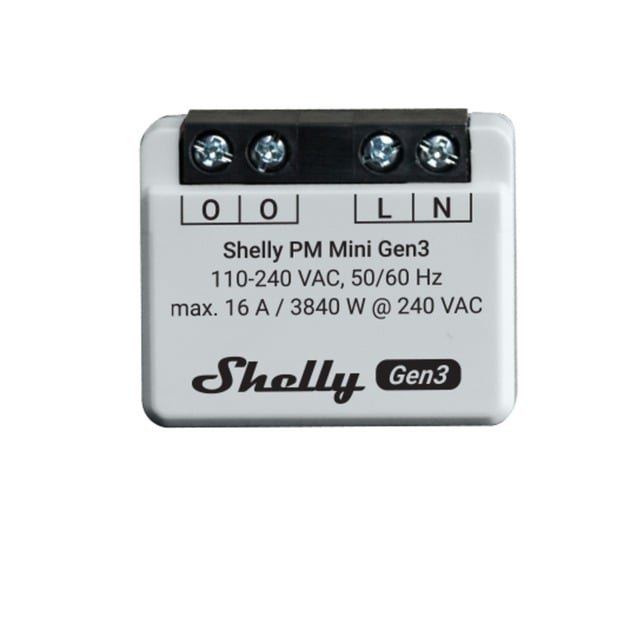 Shelly Plus PM Mini Gen.3 WLAN BT