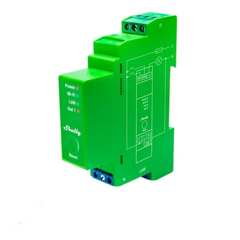 Shelly Pro Dimmer 1PM Verde