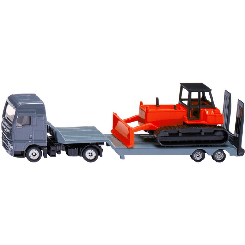 SIKU SUPER MAN Lkw con Planierraupe