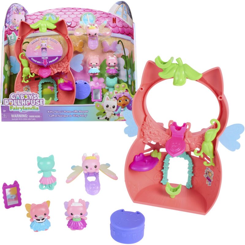 Spin Master Gabby's Dollhouse Fairylandia - Flutter Fairy Spielset
