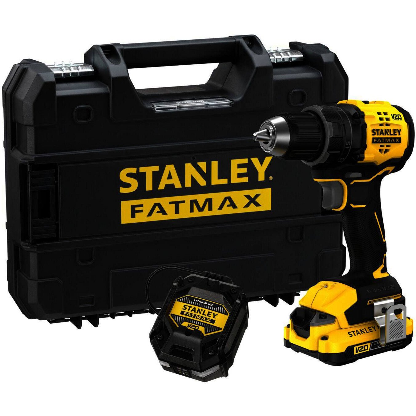Stanley Akku-Bohrschrauber (SFMCD714D1T-QW) Negro