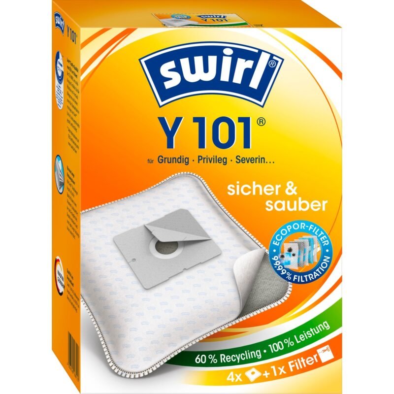 Swirl Staubsaugerbeutel Y101 EcoPor