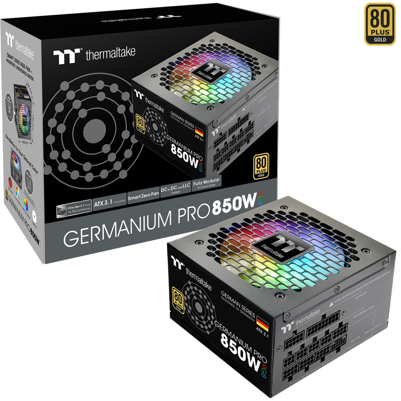Thermaltake Germanium Pro RGB 850W Negro