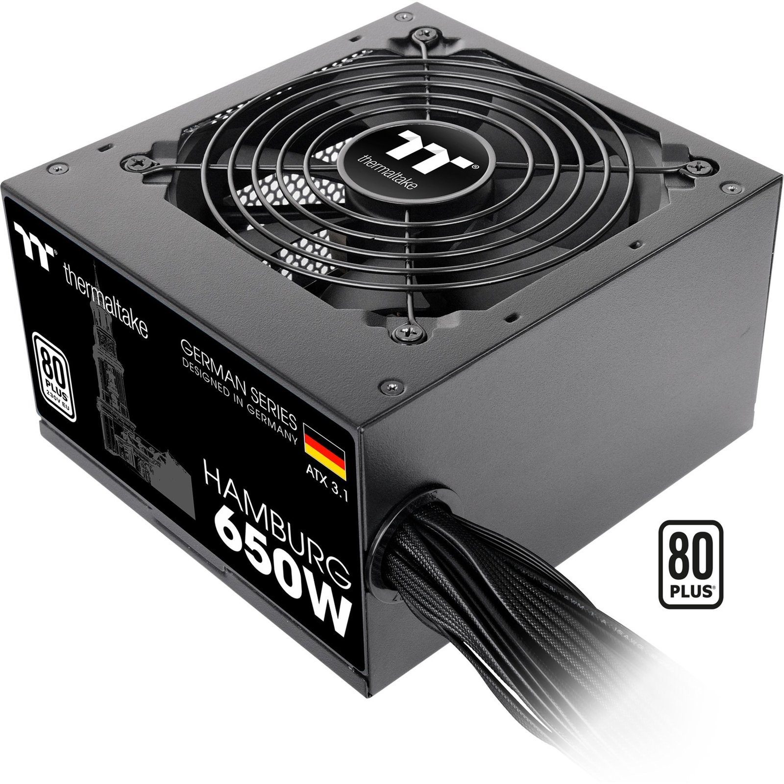 Thermaltake HAMBURG 650W ATX3.1 Negro