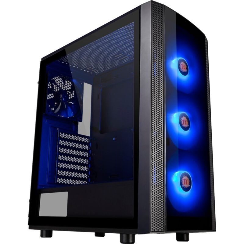 Thermaltake Versa J25 TG RGB Negro