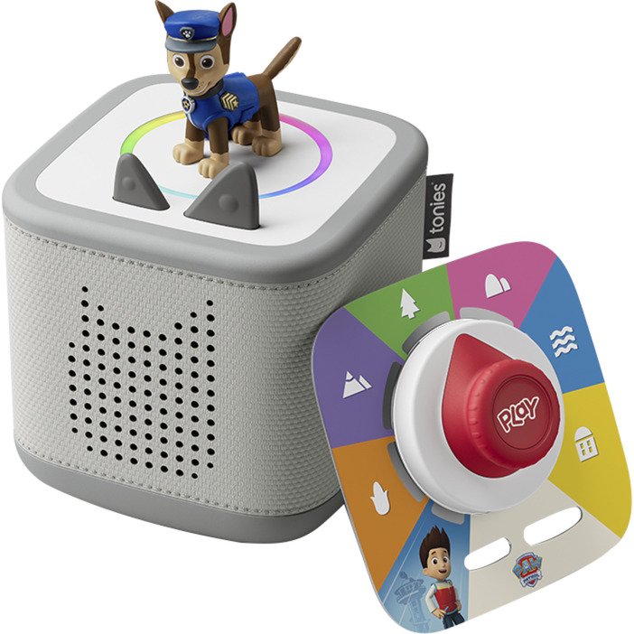 tonies Toniebox 2 Mondgrau Play Set Paw Patrol Chase