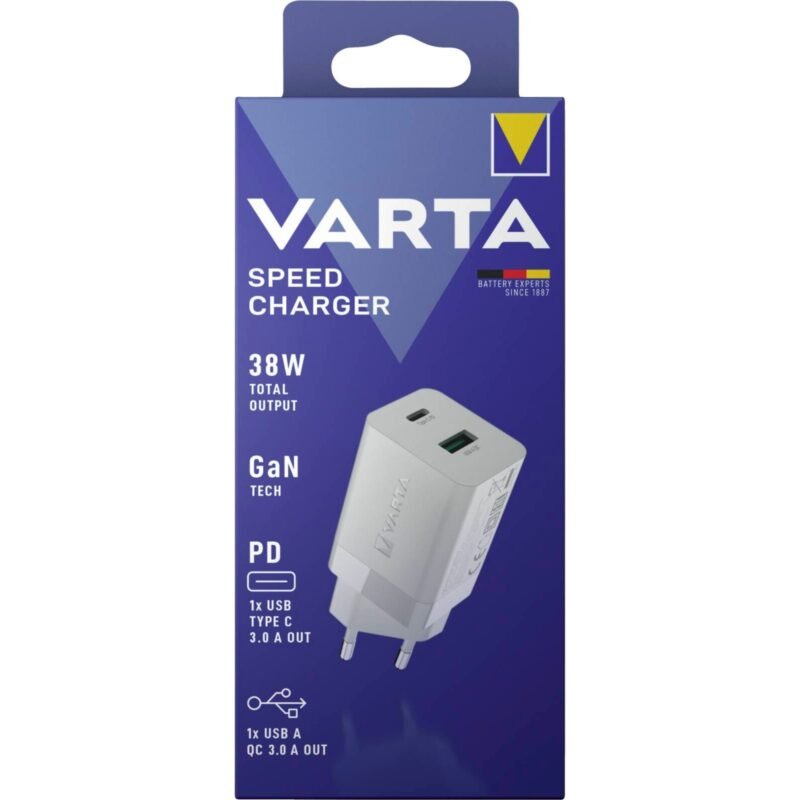 VARTA Cargador Speed Charger Blanco