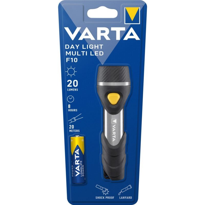 VARTA Daylight Multi LED F10 Negro