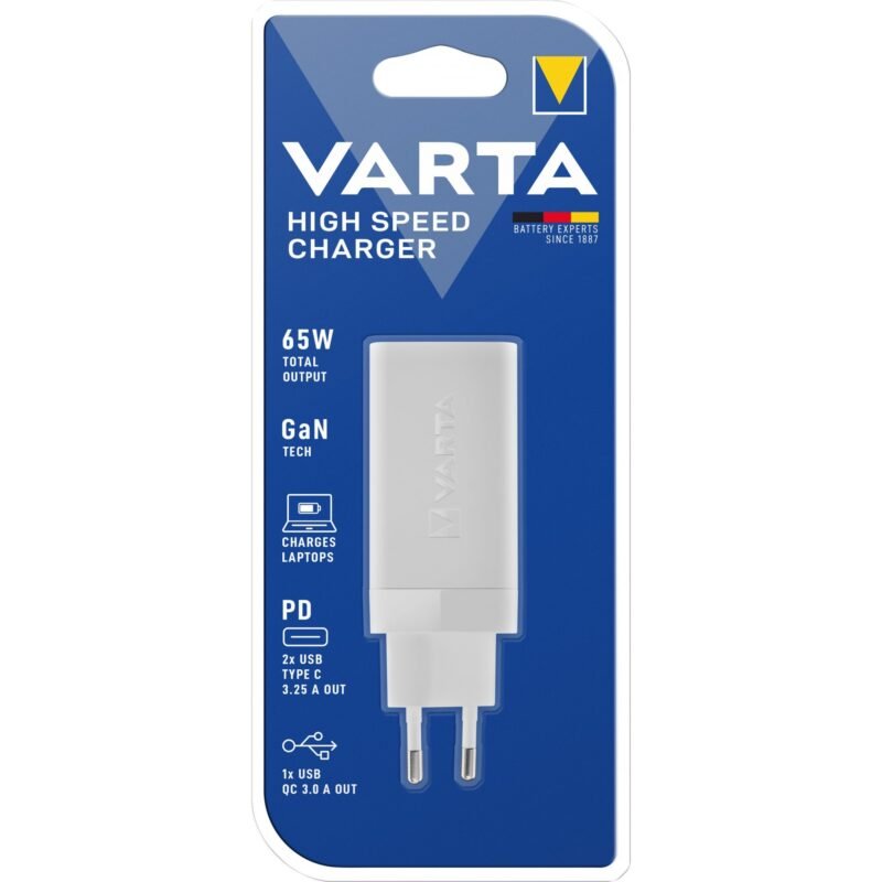 VARTA High Speed Charger Blanco
