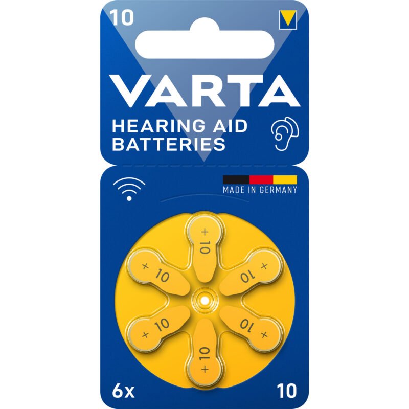 VARTA Hörgerätebatterie Hearing Aid Zinc Air 10