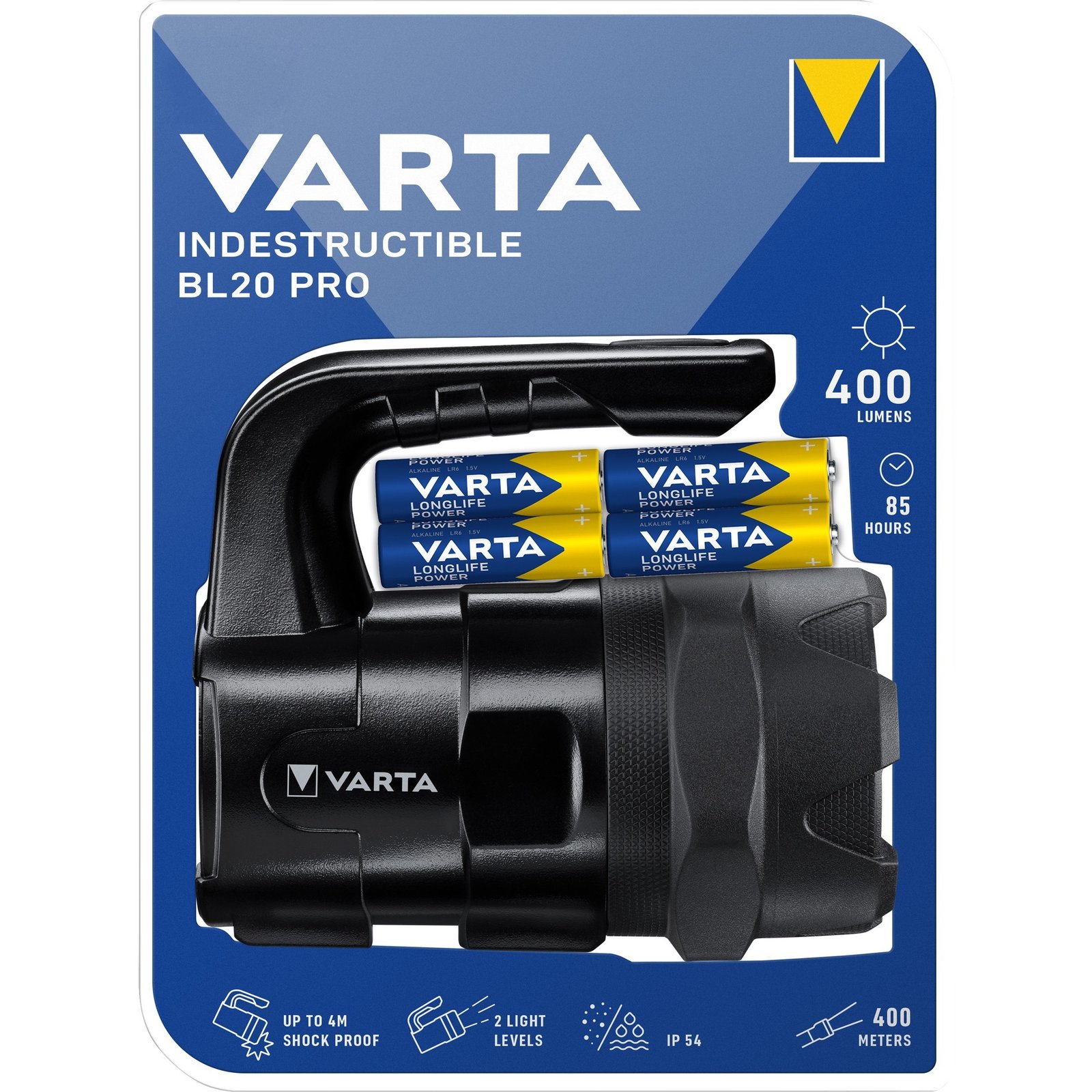 VARTA Indestructible BL20 Pro Negro