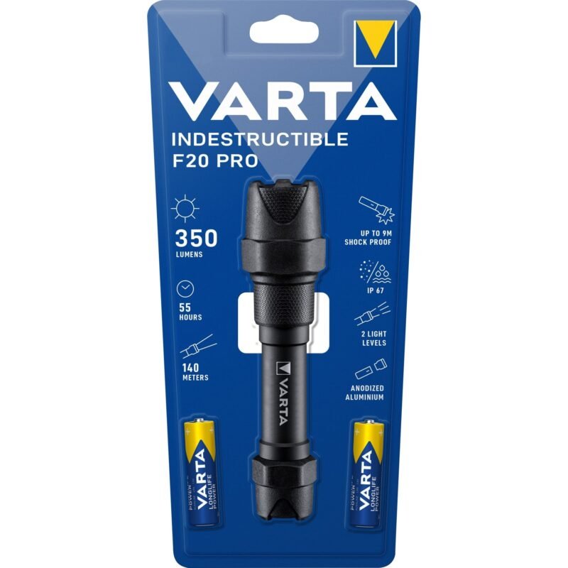 VARTA Indestructible F20 Pro Negro