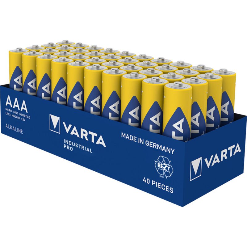 VARTA INDUSTRIAL PRO Batterie LR03 Tray