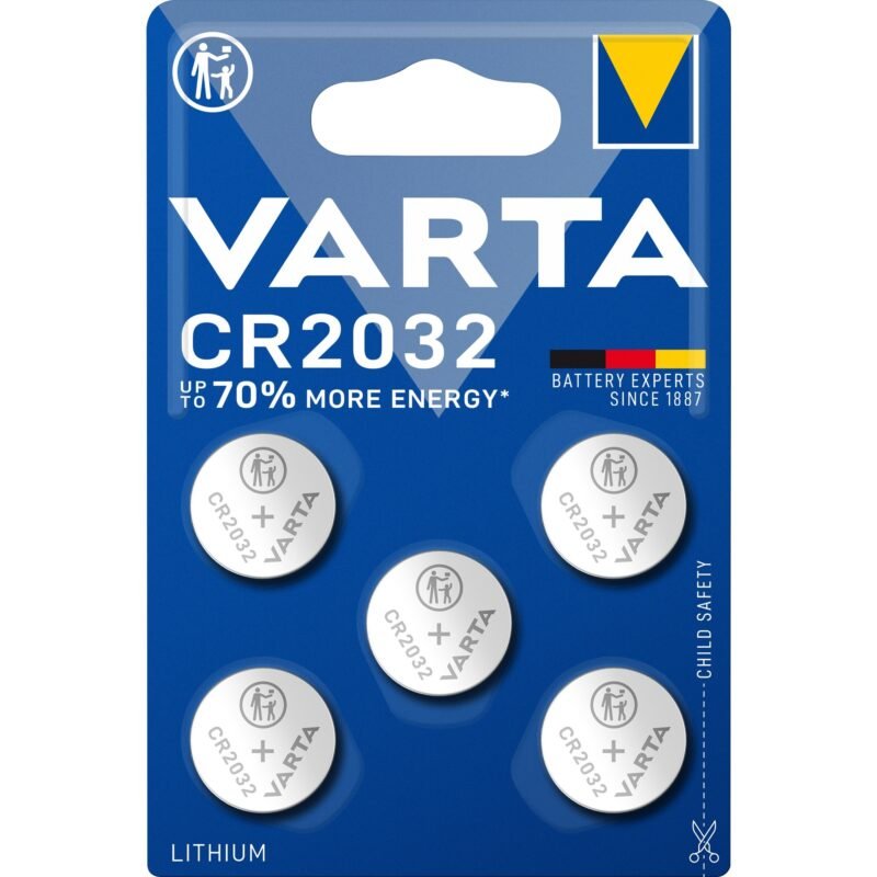 VARTA Lithium Coin Knopfzelle CR2032