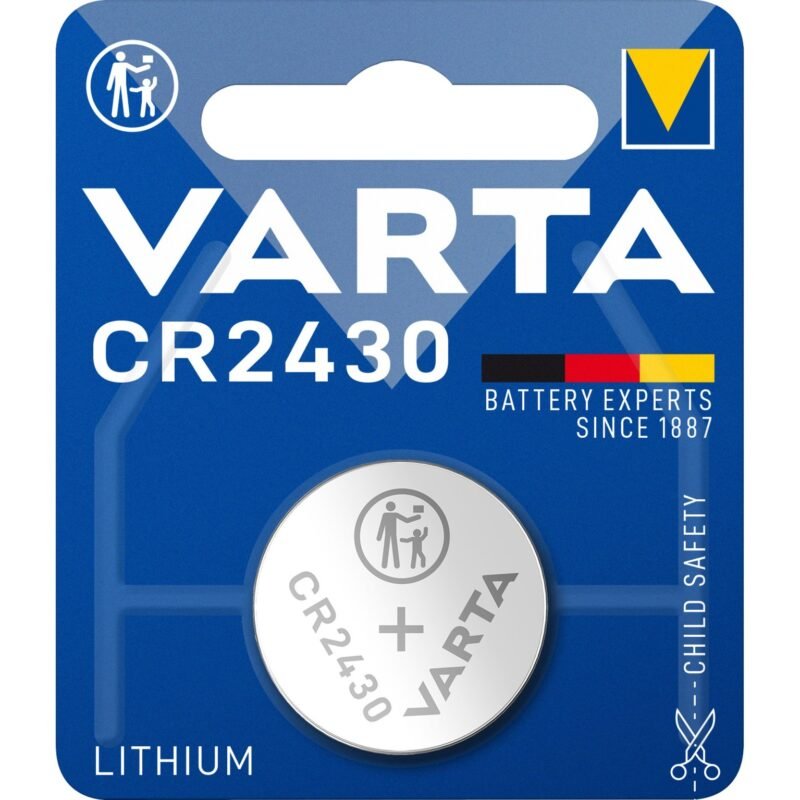 VARTA Lithium Coin Knopfzelle CR2430