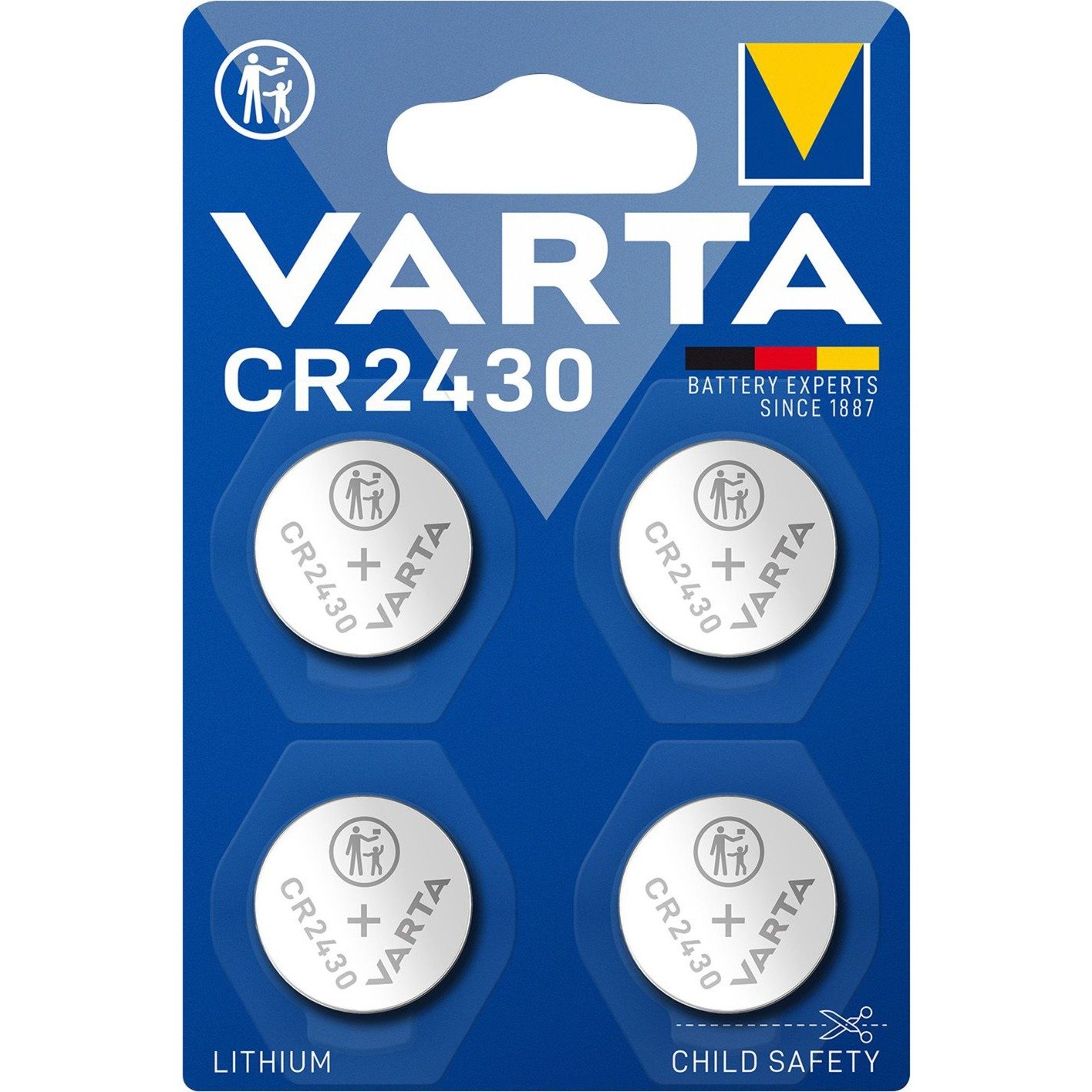 VARTA Lithium Coin Knopfzelle CR2430