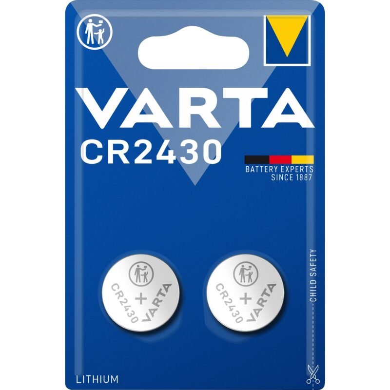 VARTA Lithium Coin Knopfzelle CR2430