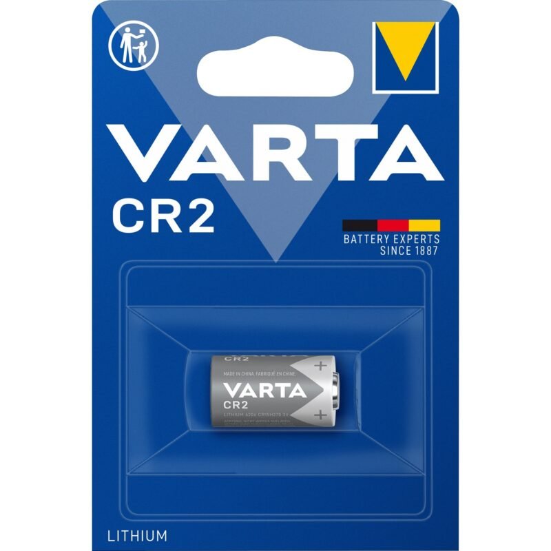 VARTA Lithium Cylindrical Batterie CR2 3V