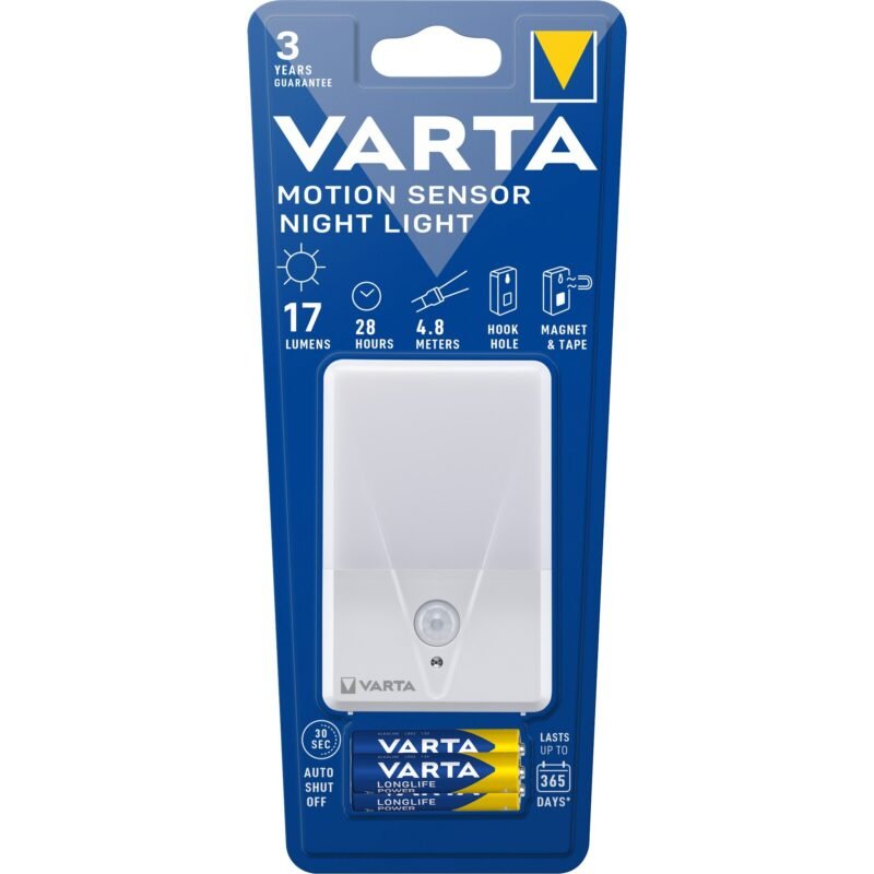 VARTA Motion Sensor Night Light Blanco