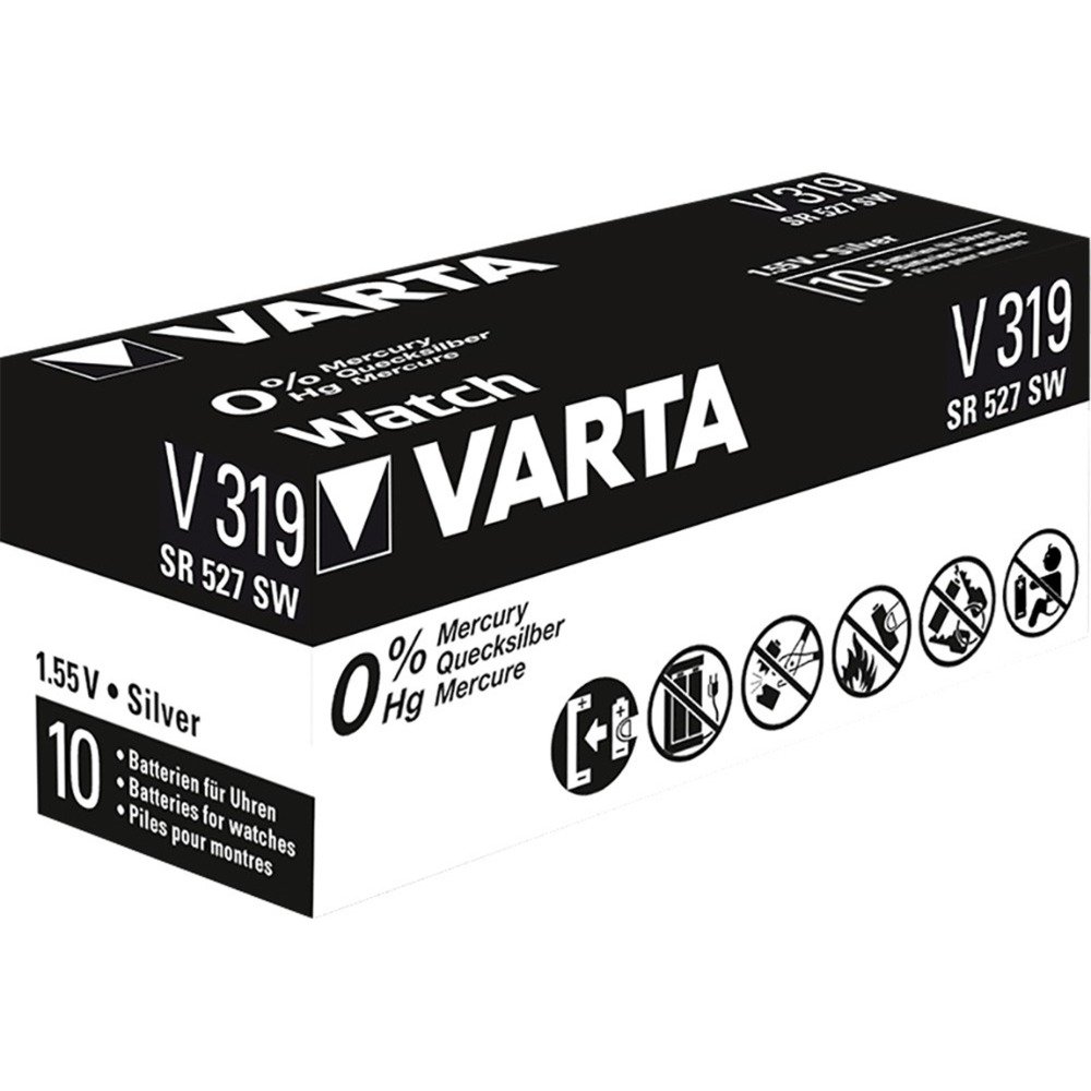 VARTA Silberoxid-Knopfzelle 319 Plata