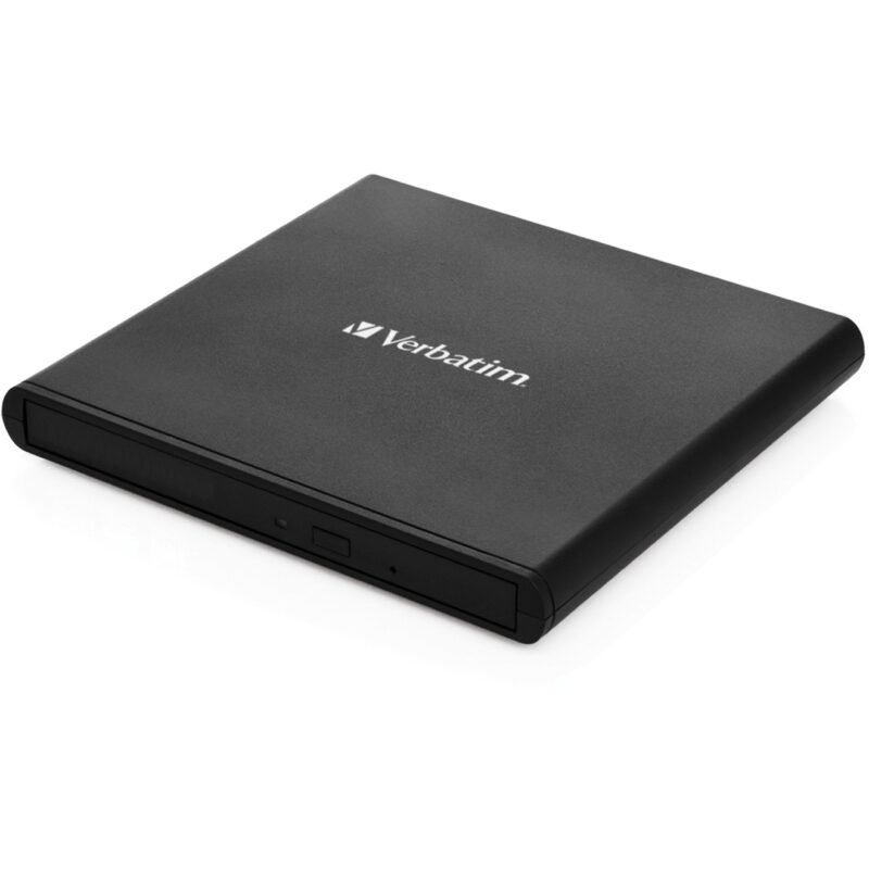 Verbatim Externer Slimline CD-DVD-Brenner Negro