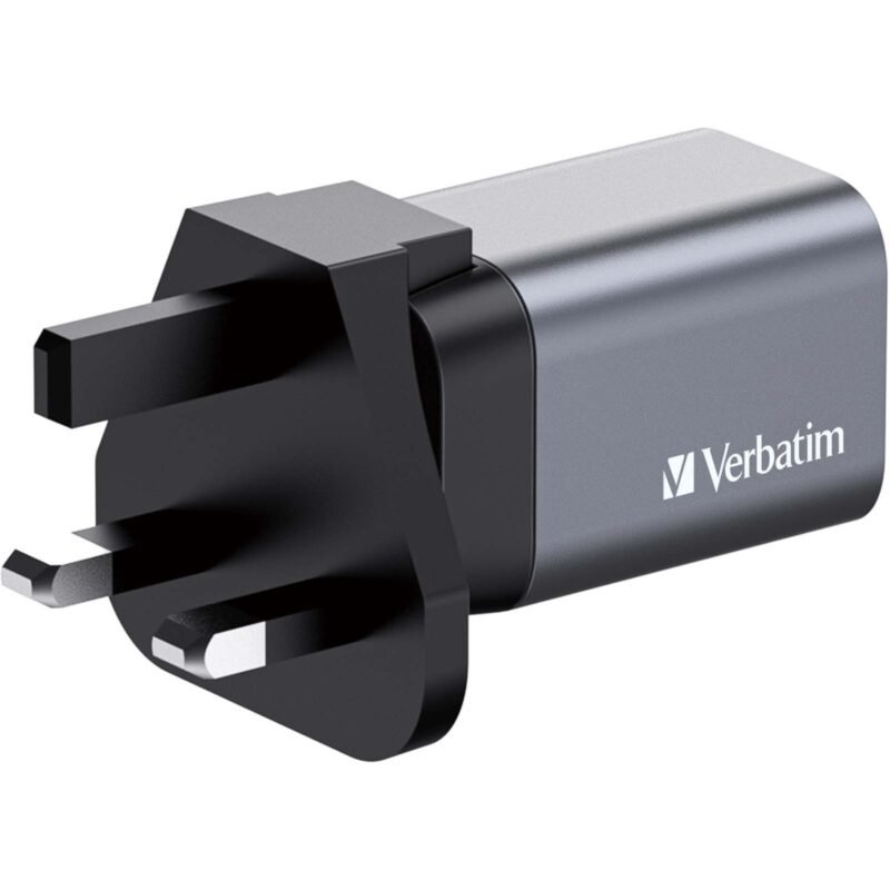 Verbatim GaN-Cargador 35W Gris