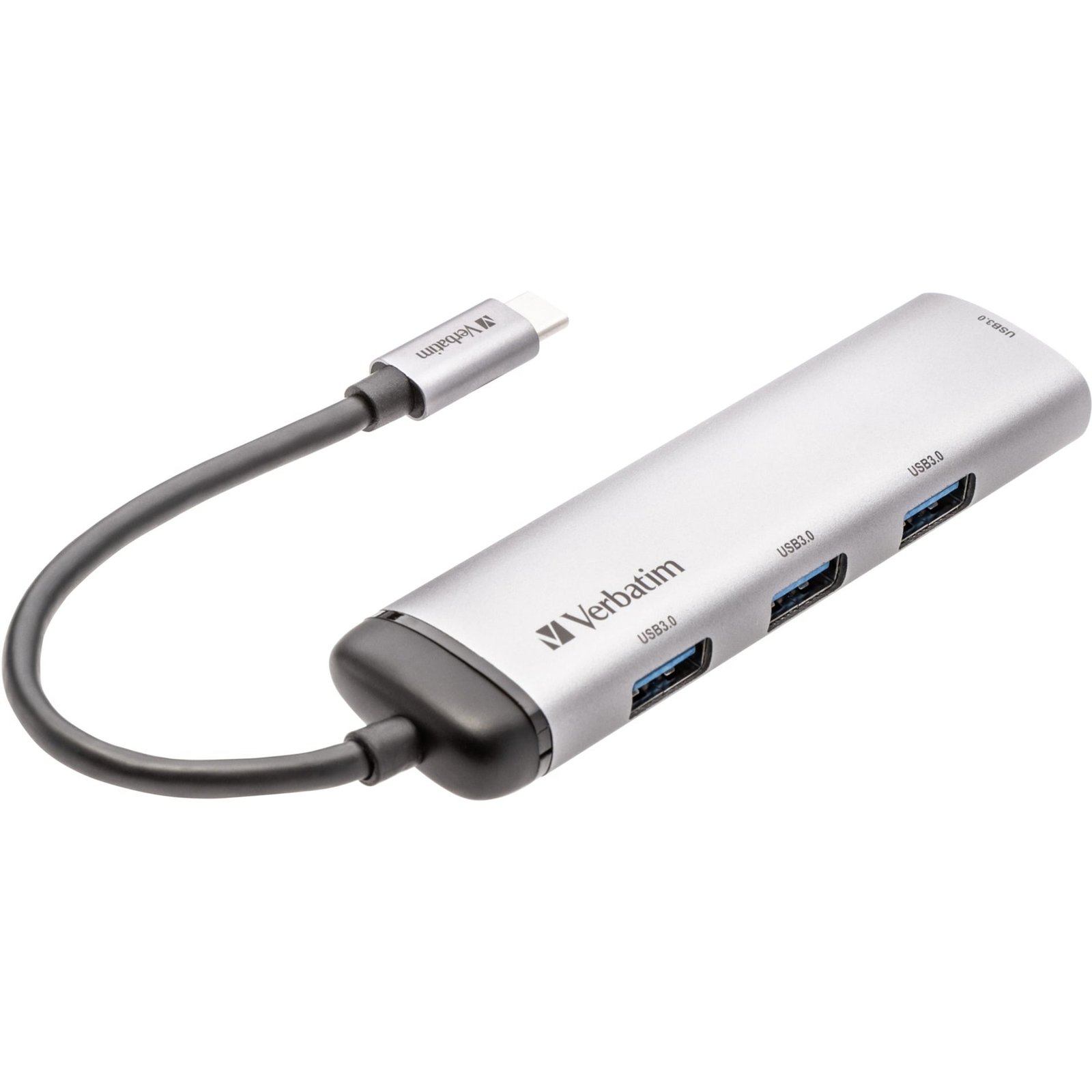 Verbatim USB-C Multiport-Hub 4xUSB 3.2 Plata