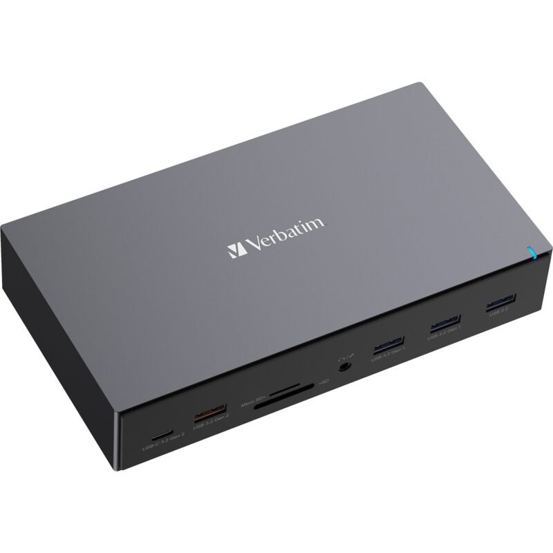 Verbatim USB-C Pro Docking Station CDS-17 Negro
