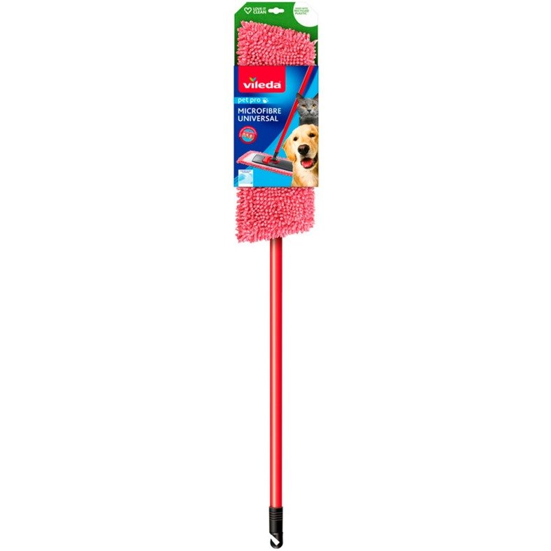 Vileda Bodenwischer Pet Pro MICROFIBRE UNIVERSAL Rojo